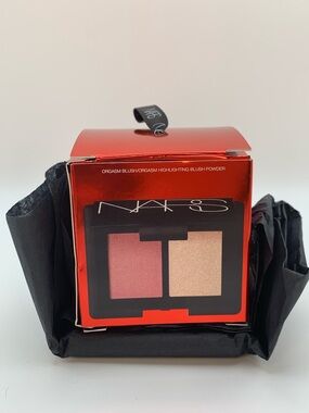 Nars Mini Orgasm/Orgasm Blush/Highlighter Duo Original Formula With Talc